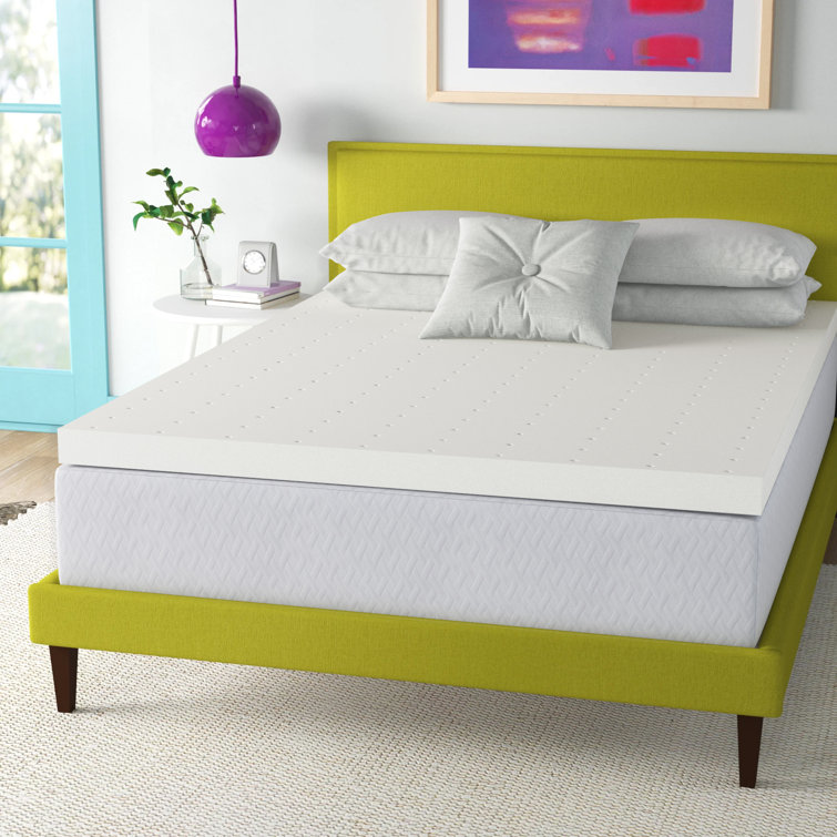 Wayfair Sleep™ Ventilated 3" Memory Foam Mattress Topper & Reviews